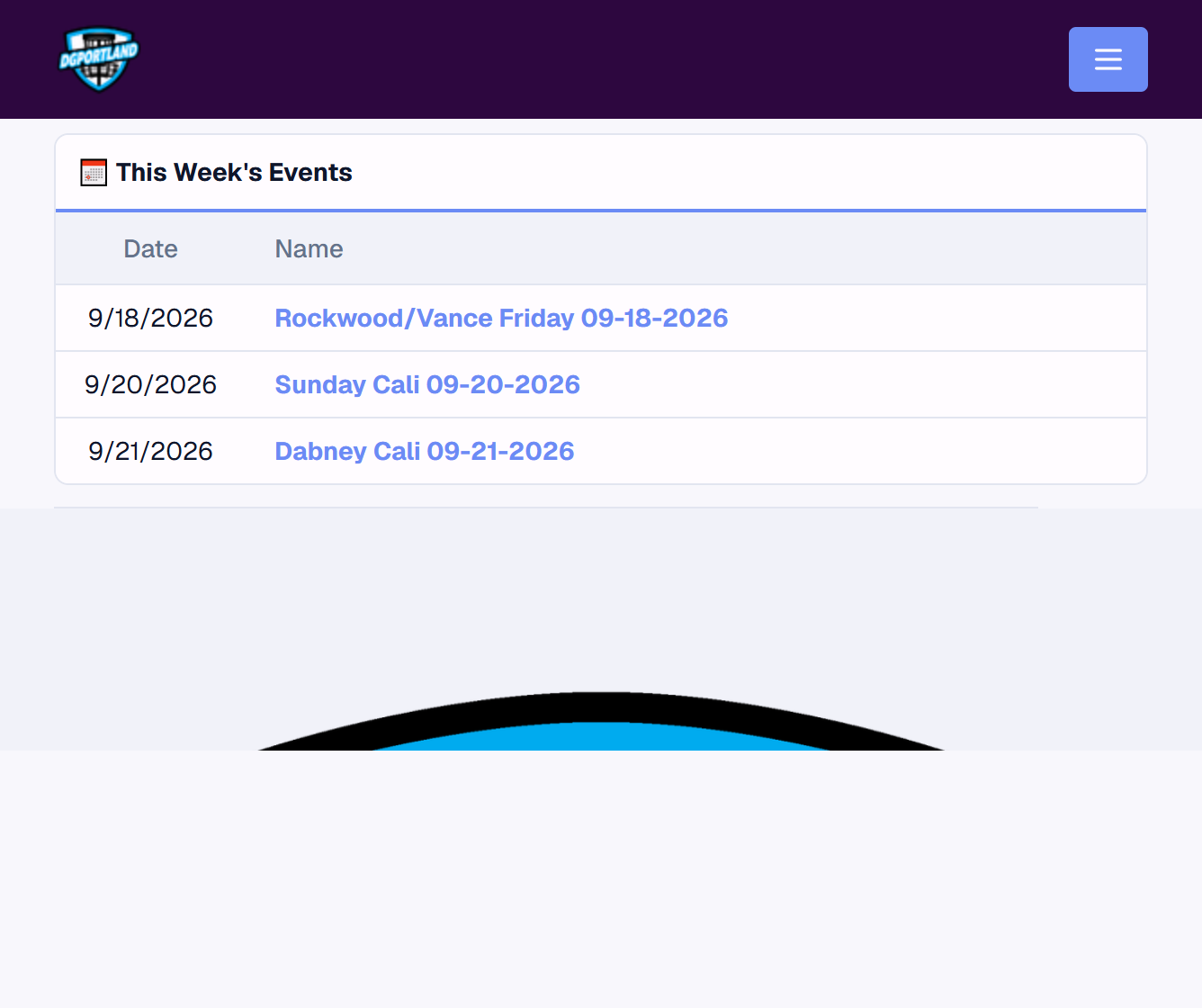 DG Portland homepage